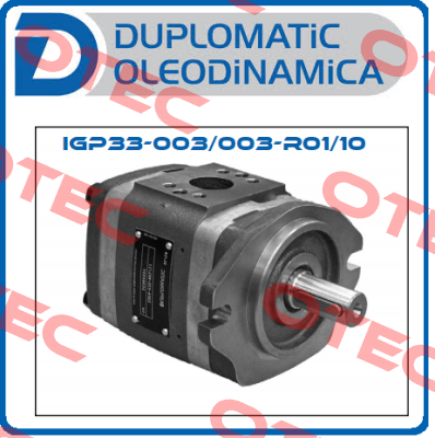 IGP33-003/003-R01/10 Duplomatic