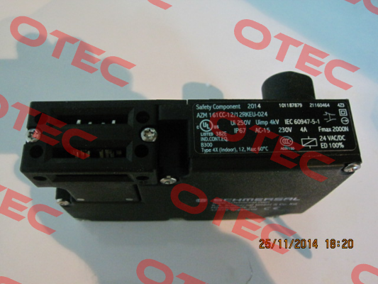 p/n: 101187879, Type: AZM 161CC-12/12RKEU-024 Schmersal