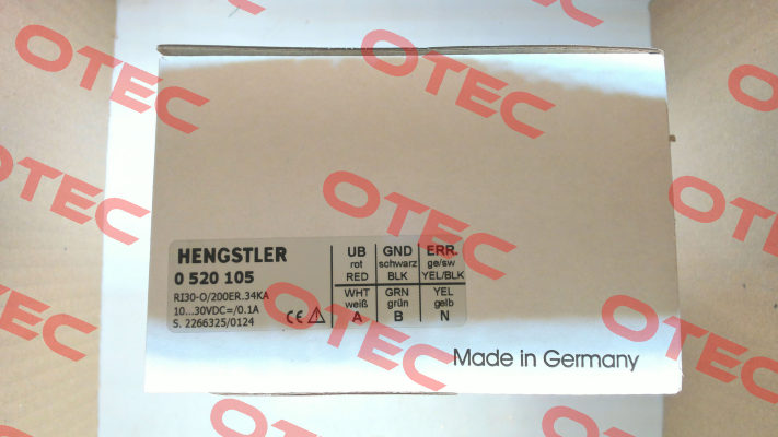 p/n: 0520105, Type: RI30-O/  200ER.34KA Hengstler