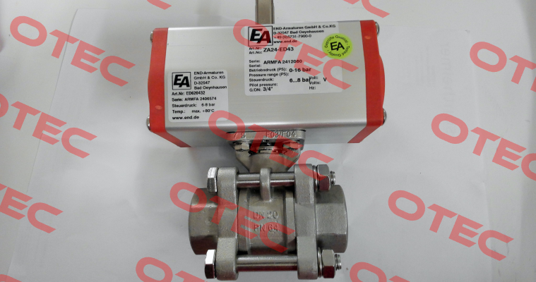 ZA24-ED43 End Armaturen