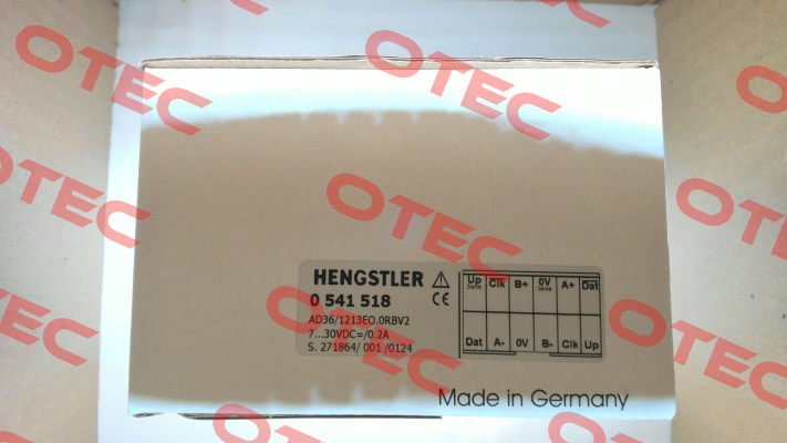 p/n: 0541518, Type: AD36/1213EO.0RBV2 Hengstler