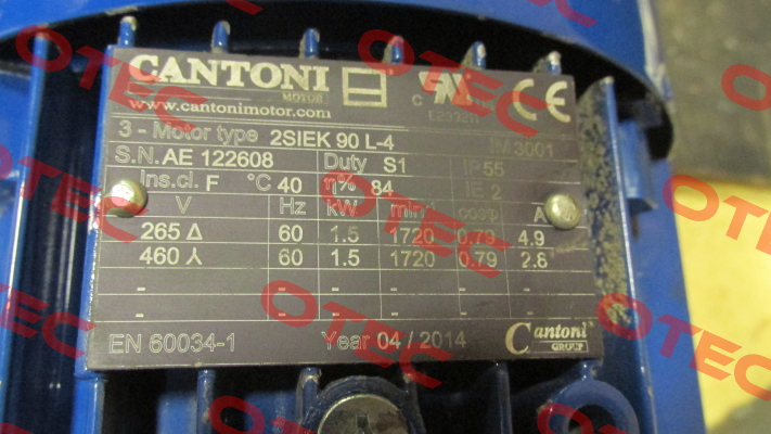 2SIEK 90L-4  Cantoni