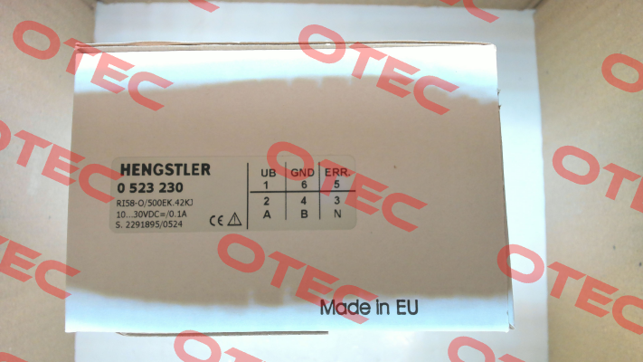 p/n: 0523230, Type: RI58-O/ 500EK.42KJ Hengstler