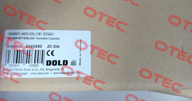 0040690 / OA5601.48/2123L1/61 Dold