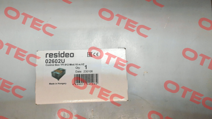 TFI 812.2 Mod.10 - 02602U Honeywell