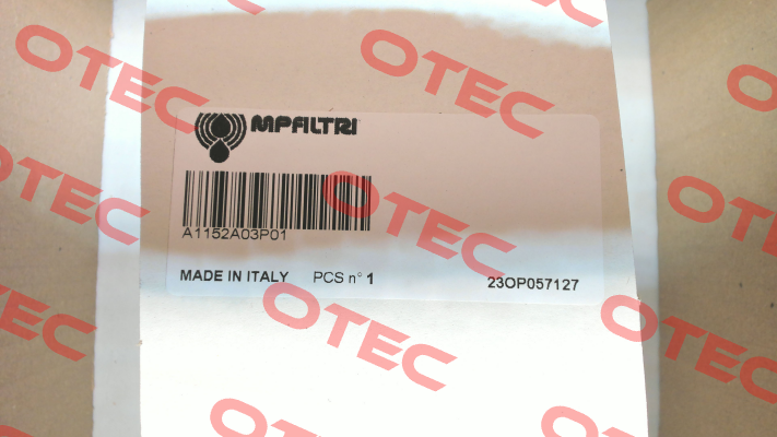 P/N: 9374, Type: A-115-2-A03-P01 MP Filtri