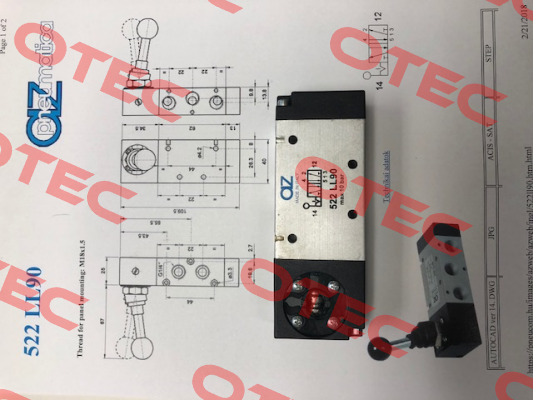 522 LL90 /  01.057.4 AZ Pneumatica