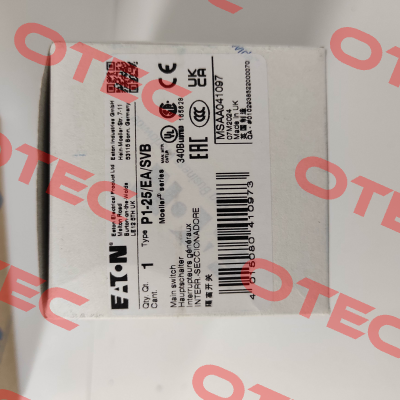 p/n: 041097, Type: P1-25/EA/SVB Moeller (Eaton)