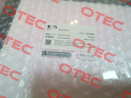 LFL180SW2  Omron