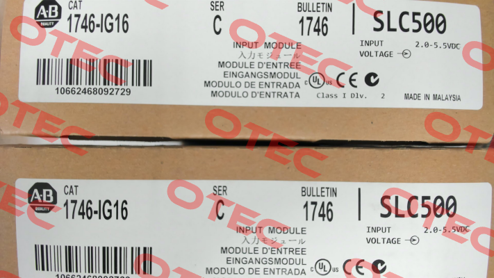 1746-IG16 Allen Bradley (Rockwell)