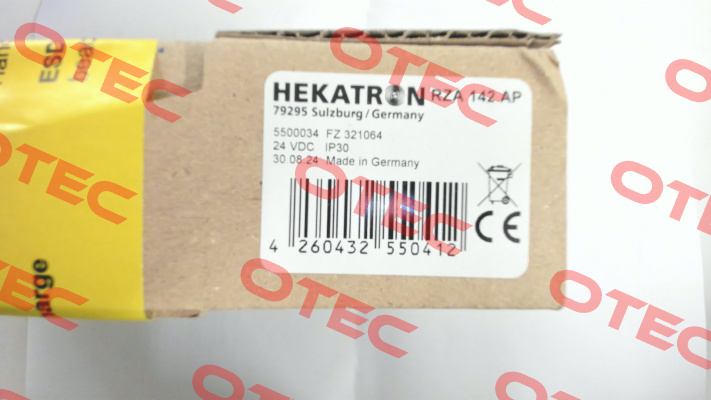 RZA 142 AP Hekatron