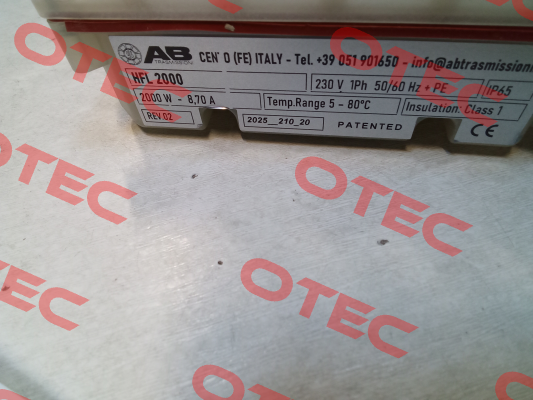 HFL 2000 AB Trasmissioni