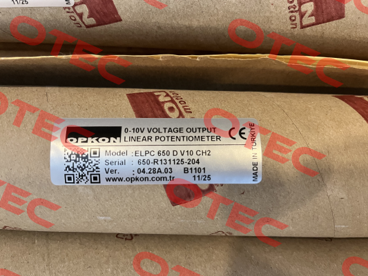 ELPC 650 D V10 CH2 RD Opkon