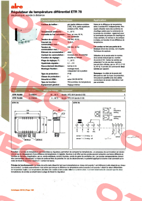 P/N: D4780041 Type: ETR 78.005  Alre