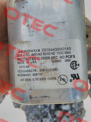 Z93S4430M01A3 Aerovox
