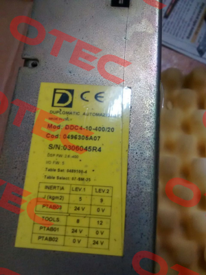 DDC4-10-400/20  Duplomatic