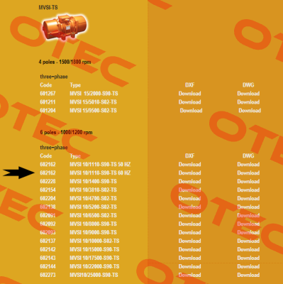 MVSI-10/1110-S90 obsolete, replaced by MVSI 10/1110-S08 Italvibras