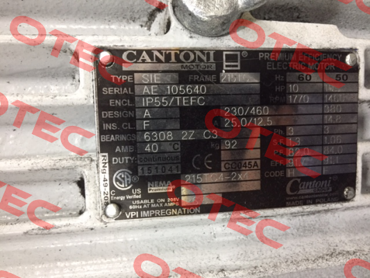 SIE215TC4  Cantoni