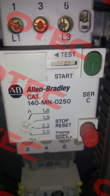 CAT 140-MN-0250 - old code, new code - 140M-C2E-B25  Allen Bradley (Rockwell)