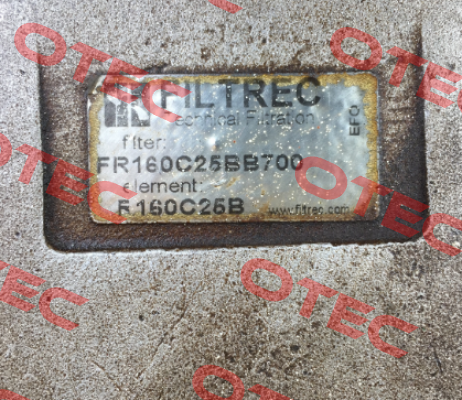 FR160C25BB700 not available  Filtrec