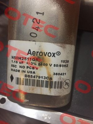 N50H2511G24B3 Aerovox