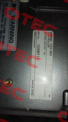 FZ3-305, SN:0268Y11  Omron