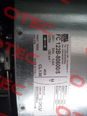 123B-80600/5  Euro Motors Italia