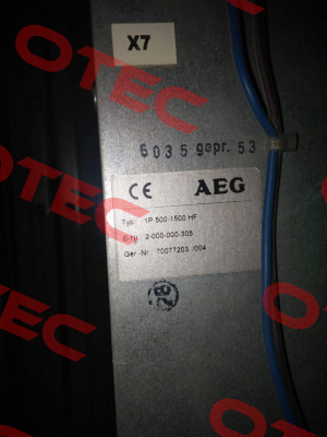 1P 500-1500 HF AEG