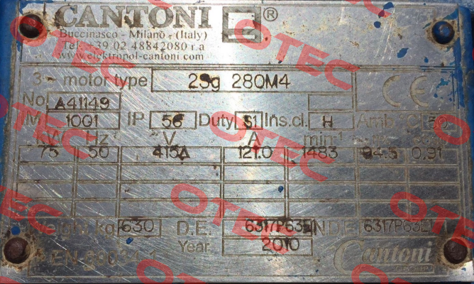 2SIE 280S-4 Cantoni