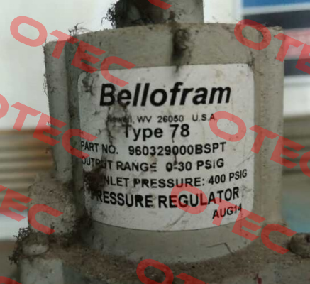 960 329 000 BSPT  Bellofram