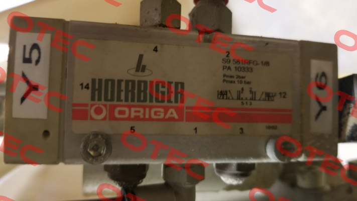 Y5 for S9 581RFG-1/8 Hoerbiger