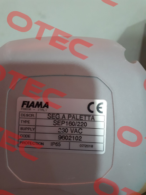 Type: SEP-160-230VAC Fiama