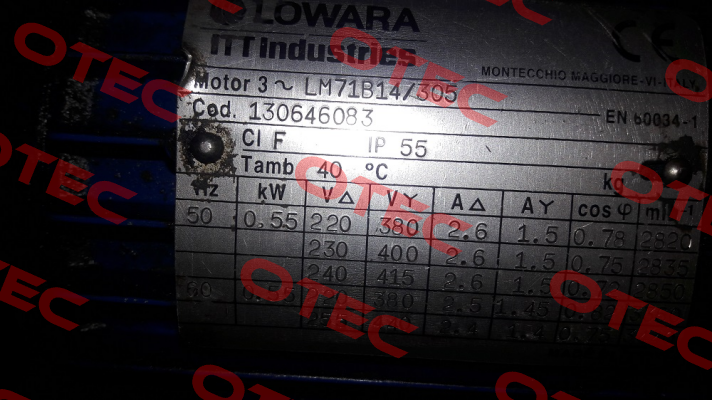 LM71B14/305 Lowara