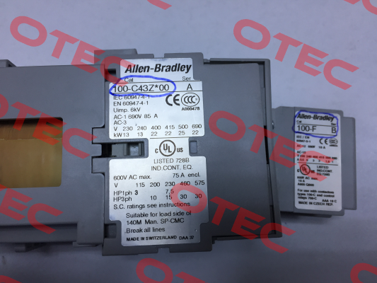100-C43Z*00 Allen Bradley (Rockwell)