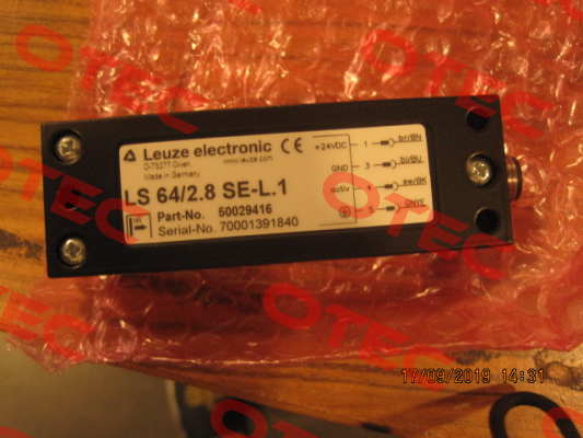 p/n: 50029416, Type: LS 64/2.8 SE-L.1 Leuze
