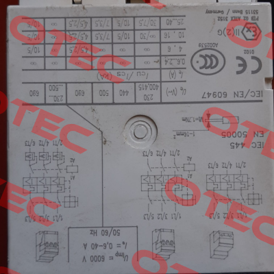 IEC/EN 60947 Moeller (Eaton)