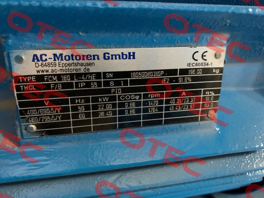 FCM 180 L-4/HE AC Motoren
