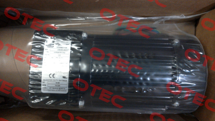 P/N: BE2262 Type: 42R6BFPP-FX2 BODINE ELECTRIC