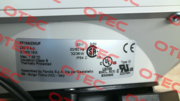 FF15A230UF Fandis