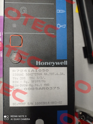 R7241A1050 Honeywell