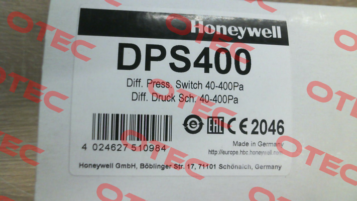 DPS400 Honeywell