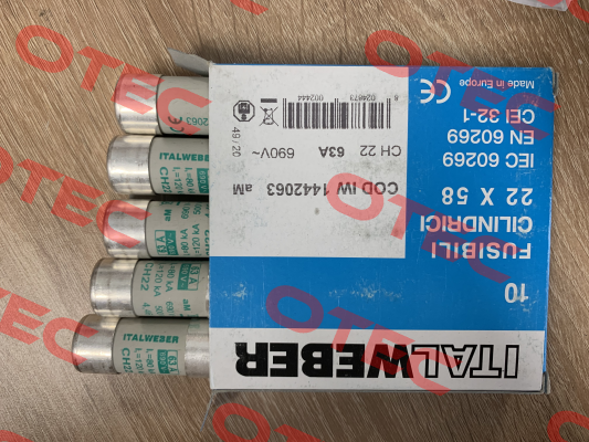 p/n: 1442063; Type: CH22 aM 63A 690V Italweber