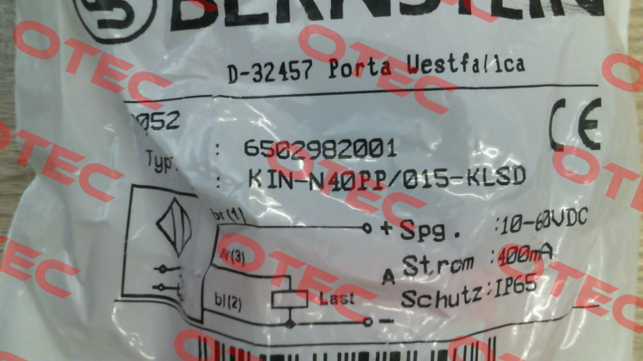 6502982001 / KIN-N40PP/015-KLSD Bernstein