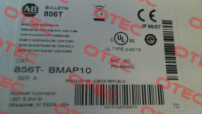 856T-BMAP10 Allen Bradley (Rockwell)