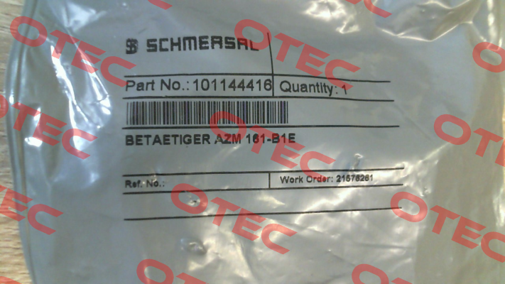 p/n: 101144416, Type:  AZM 161-B1E Schmersal