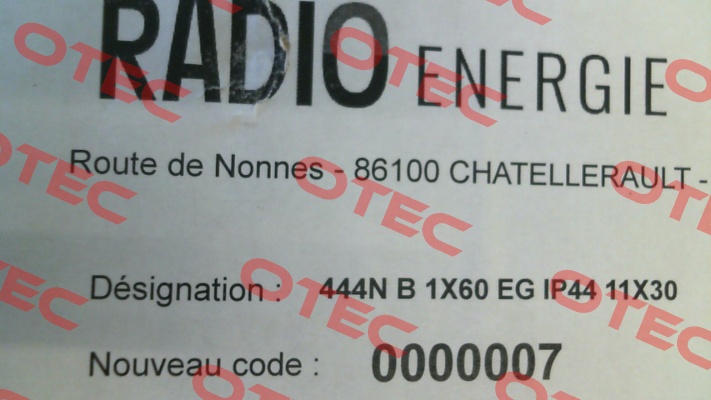 REO444N1B0,06EG Radio Energie