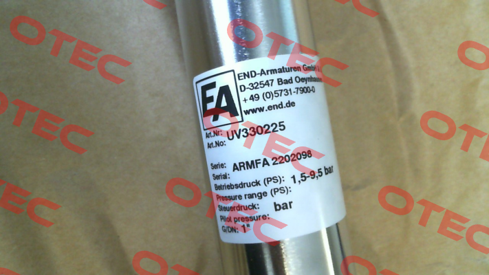 UV330225 End Armaturen