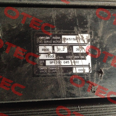 Brake For S/N: 9P1390 045-002  Omron