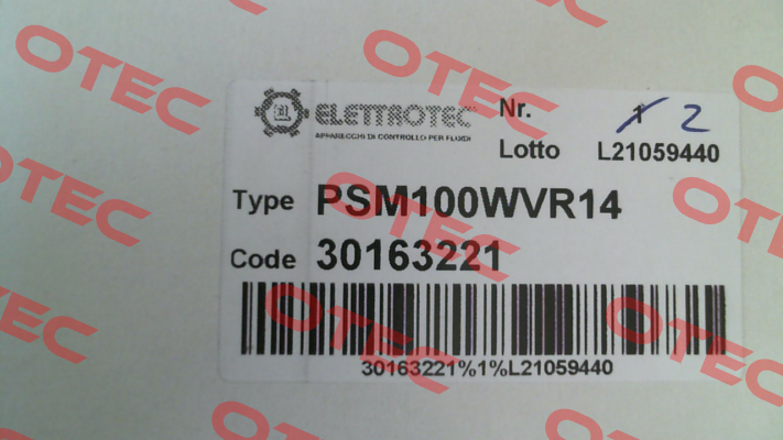 PSM100WVR14 Elettrotec