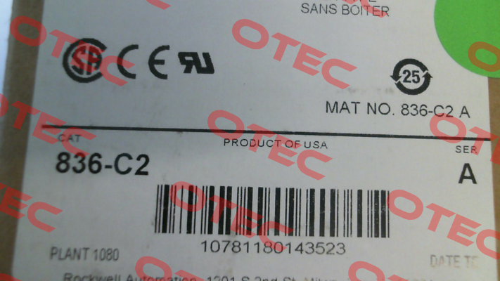 836-C2 Allen Bradley (Rockwell)